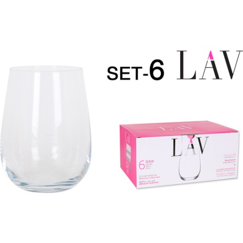 Set 6 Vasos 590cc Gaia