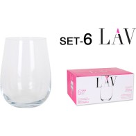 Set 6 Vasos 590cc Gaia