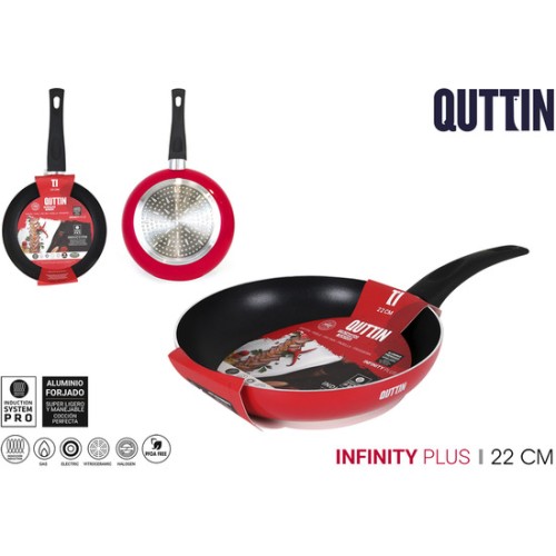 Sartén 22cm Roja Soft T.infinity Quttin