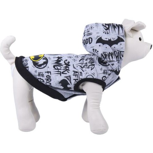 Cotton Brushed Black Dog Sweater S