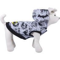 Cotton Brushed Black Dog Sweater S