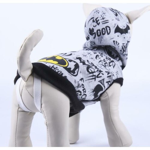 Cotton Brushed Black Dog Sweater S