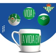 Betis Balompié Taza Bicolor - Espiritu de Equipo