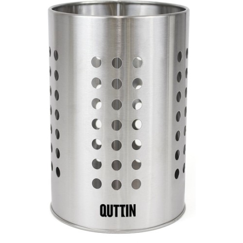 Stainless Steel Utensil Holder 10x16.5cm Quttin