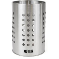 Bote Utensilios Inox 10x16.5cm Quttin