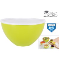 Large Melamine Salad Bowl with Lid 23.6cm Lima KT