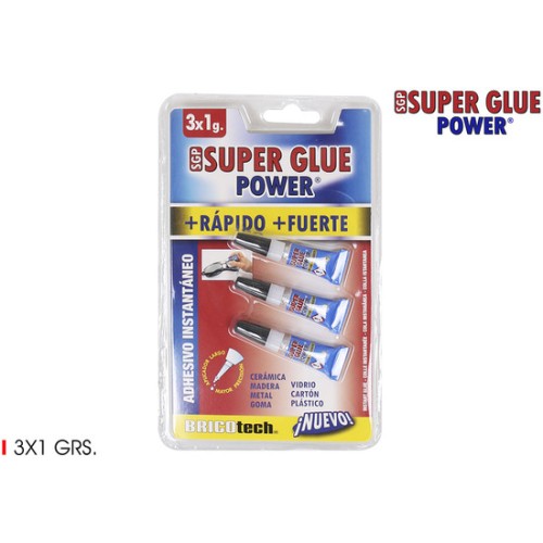 Super Glue Power 3x1gram