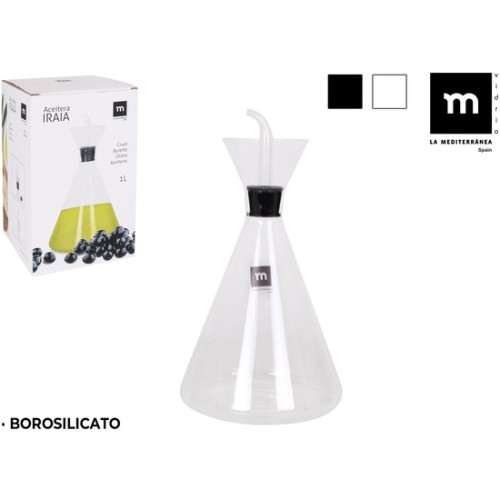 Aceitera Borosilicato Con Dosificador 1000cc