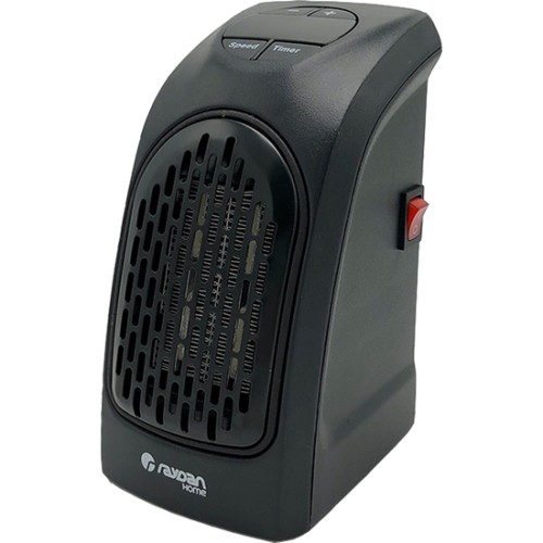 Raydan Home Compact Black Heater 400w