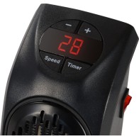 Raydan Home Compact Black Heater 400w