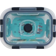 Rectangular Lunch Box with Lid 16x12cm