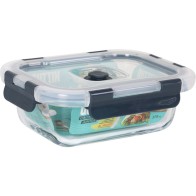 Rectangular Lunch Box with Lid 16x12cm