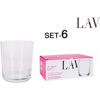 Set of 6 Glasses 360cc Assos