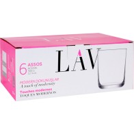 Set of 6 Glasses 360cc Assos