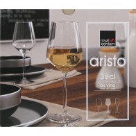 Set of 6 38cl Aristo Wine Glasses