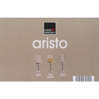 Set of 6 38cl Aristo Wine Glasses