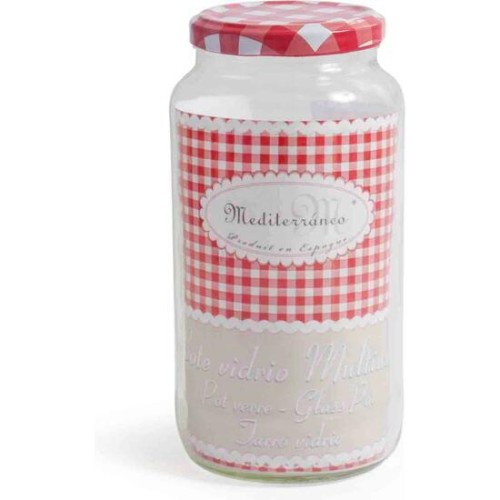 Multipurpose Glass Jar 1000cc 1/4 Gallon