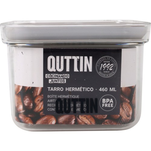 Hermetic PET Jar 460ml by Quttin