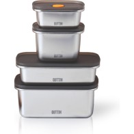 Quttin 1000ml Hermetic SS Rectangular Lunchbox