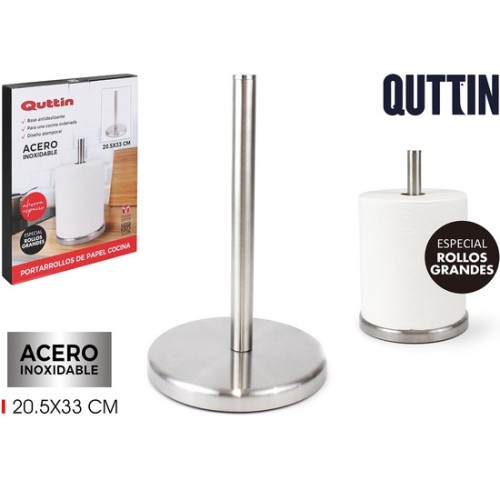 Portarrollo Cocina Acero Confortime