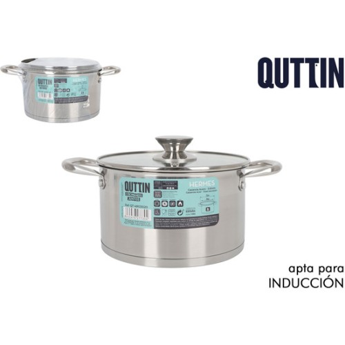 20cm Stainless Steel Hermes Casserole with Lid