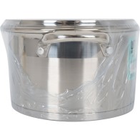 Cacerola de 20cm de Acero Inoxidable con Tapa Hermes