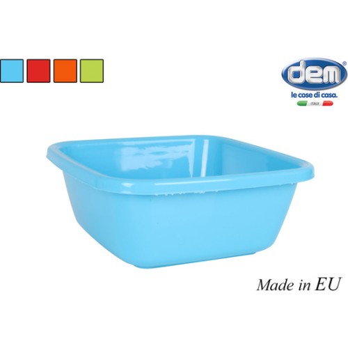 Square Basin 6L Assorted Colors