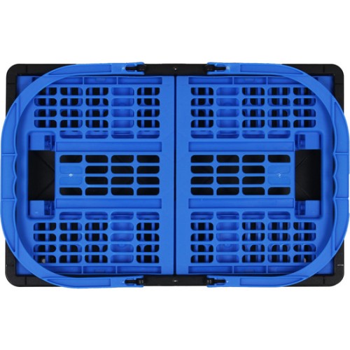 16L Foldable Box with Handles Blue/Black