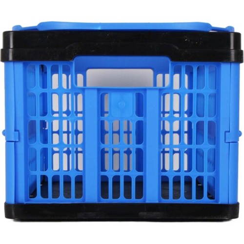 16L Foldable Box with Handles Blue/Black
