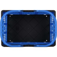 16L Foldable Box with Handles Blue/Black
