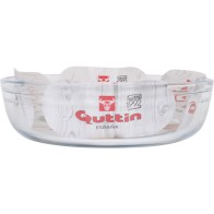 Fuente Vidrio Oval 35x24cm Quttin