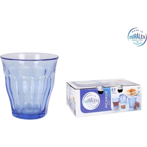Set of 6 Marine Picardie Glasses 22cl