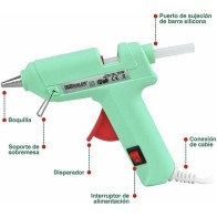 Pistola Silicona Mini Creative Criscolor