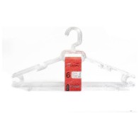 Set of 6 Crystal Hangers 43x22cm Ruth