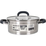 20cm Steel Servicing Pot 2.5L Heleom