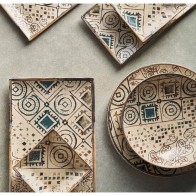 Fuente Rectangular 25x15cm Grecia Elite Brillo
