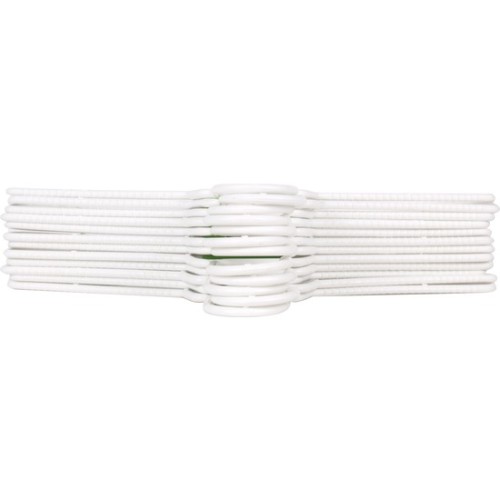 Set of 12 Plastic Hangers 38x17.5cm