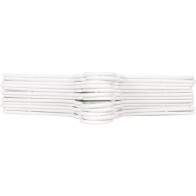 Set of 12 Plastic Hangers 38x17.5cm