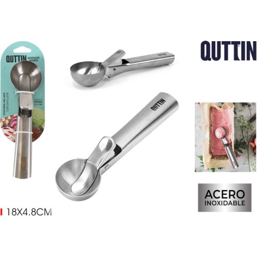 Ice Cream Spoon with Expeller Quttin