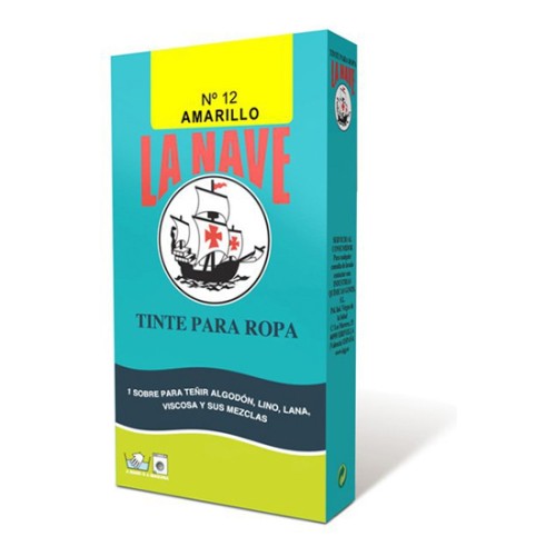 Tinte Ropa La Nave Amarillo