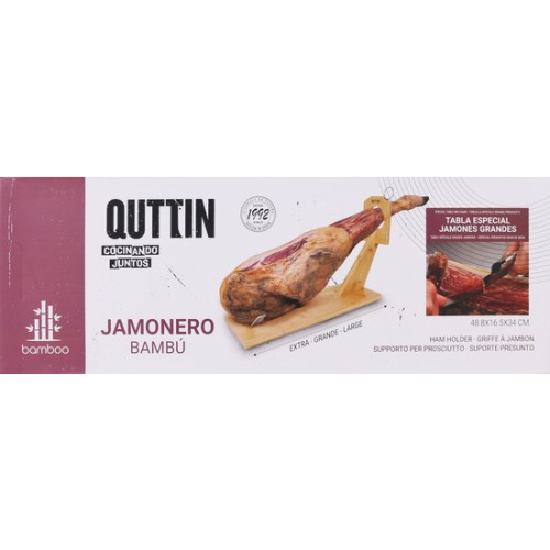 Soporte Jamonero de Bambú