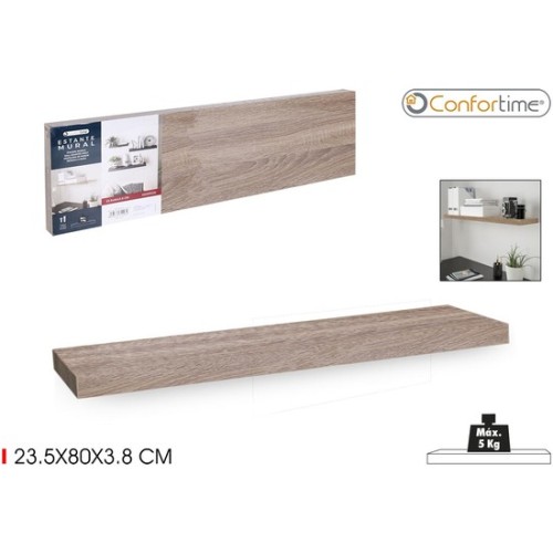 Estante Mural Madera Confortime