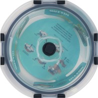 Round 18cm DG Container with Lid Quttin
