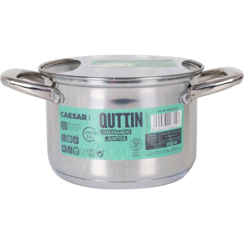 New Caesar 16cm Induction Steel Pot - Perfect Cooking Companion