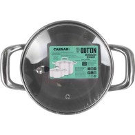 New Caesar 16cm Induction Steel Pot - Perfect Cooking Companion
