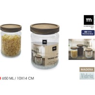 Tarro de Vidrio 650ml para Conservas y Almacenamiento