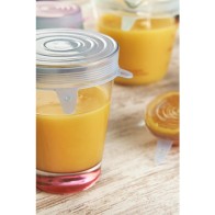 Set of 6 Adaptable Silicone Lids Quttin