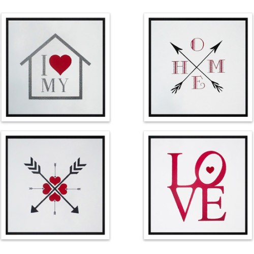 Surtidos Glass Frame Letters