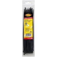 Bridas de Nylon 4x250mm - 30 Uds en Color Negro para Organizar