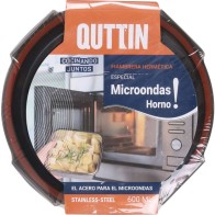 Microwave Oven Safe Steel Container 0.6L Quttin